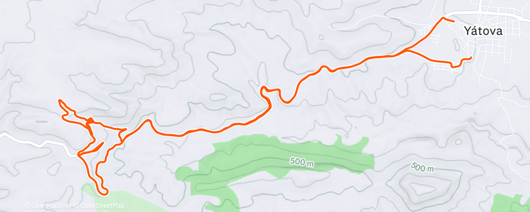Map of the activity, Btt light