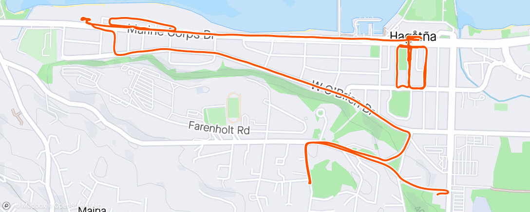 Carte de l'activité Morning cruise to support my 5k guys. Jacked up ankle so I'm ebiking it.