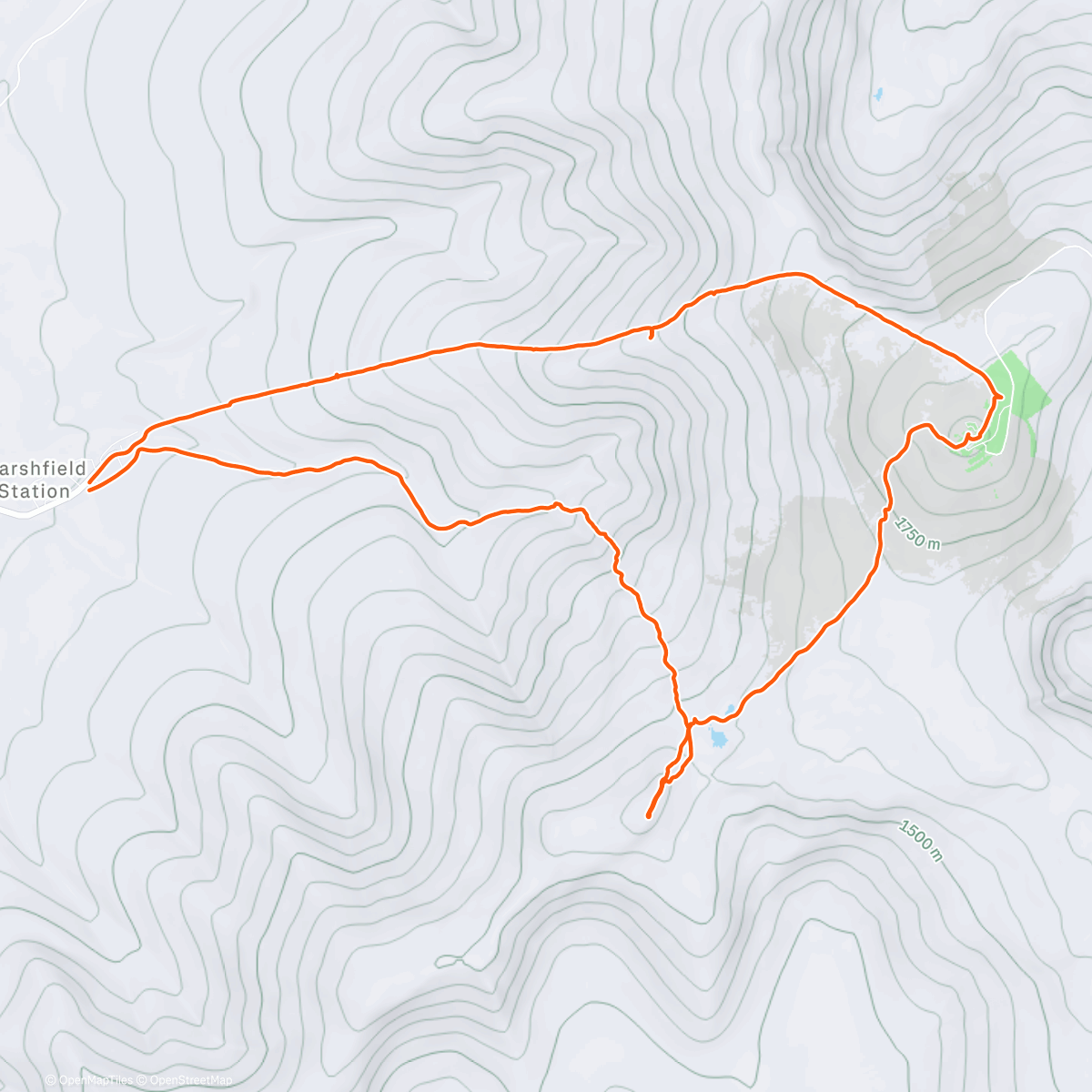 Map of the activity, Washington and Monroe