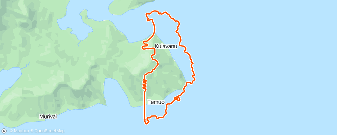 Map of the activity, Zwift - Elevation Evaluation in Watopia