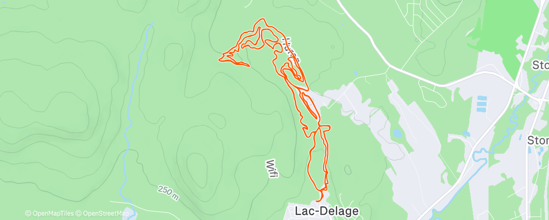 Map of the activity, E47