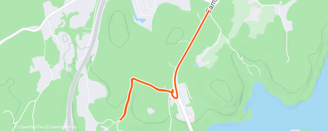 Map of the activity, Ochtendwandeling