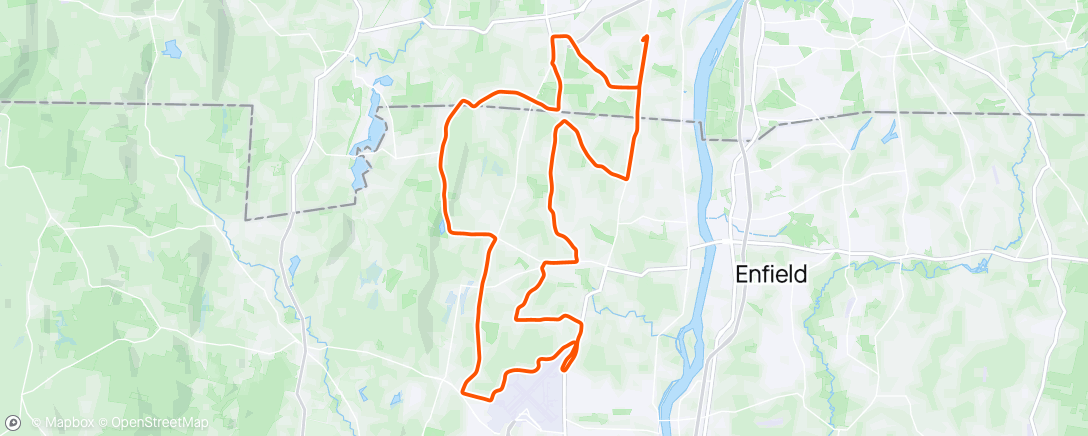 Карта физической активности (Afternoon Ride)