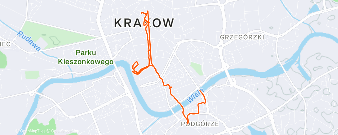 Map of the activity, Excursión de mañana