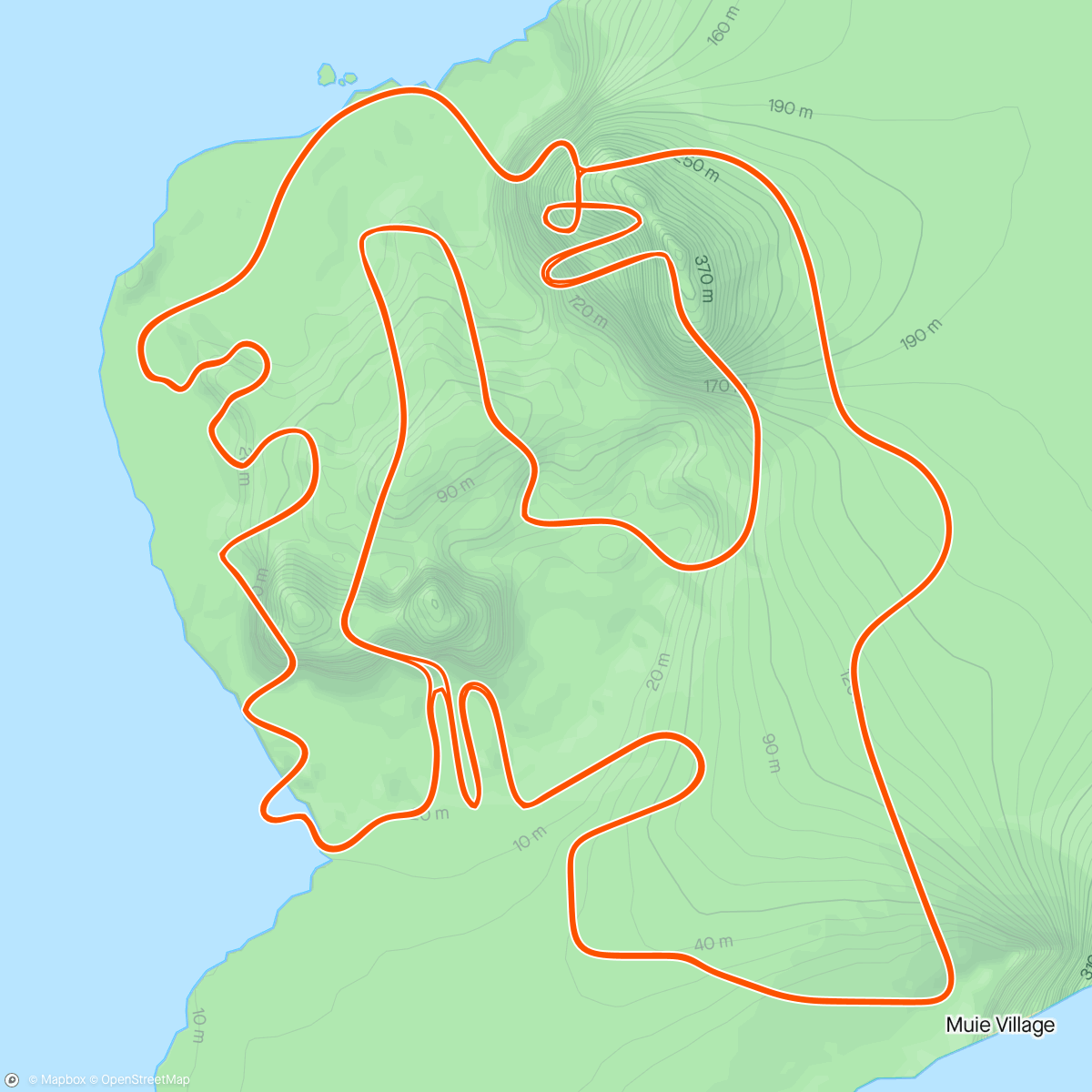 Map of the activity, Zwift - 07. Hustle and Flow in Watopia