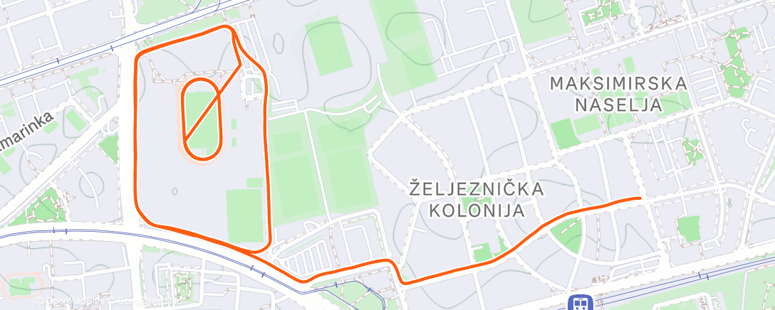 Карта физической активности (Susjedice peglaju na Sveticama 👠👠)