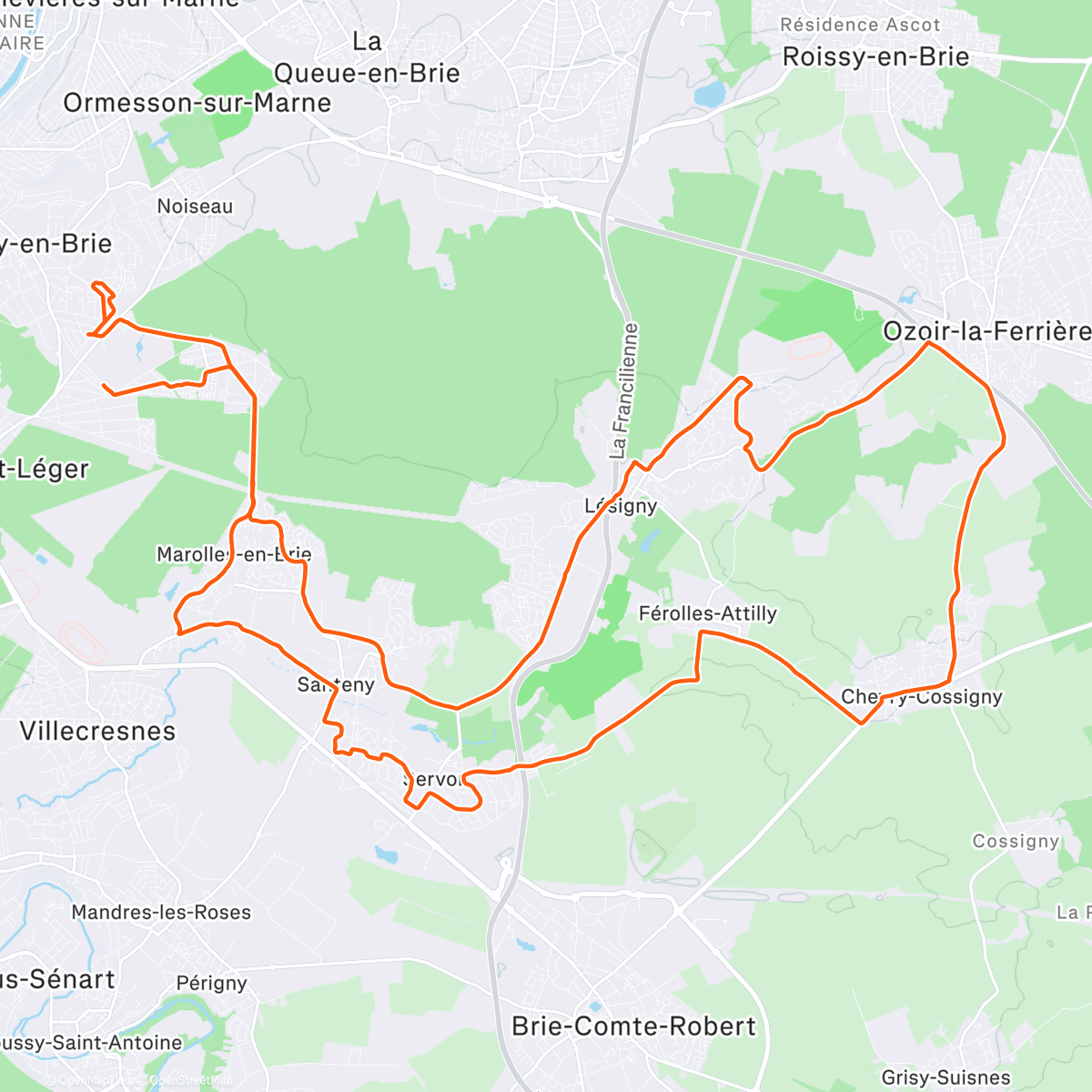 Карта физической активности (🥶)