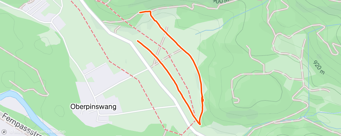 Map of the activity, Gassirunde mit Manu und Buddy 🐕