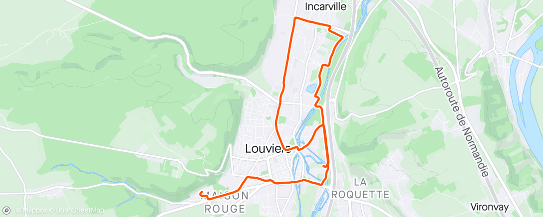 Mapa de la actividad, Footing ✅