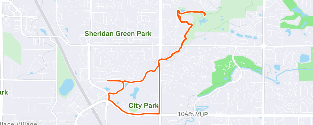 Map of the activity, post-benito/pre-travel