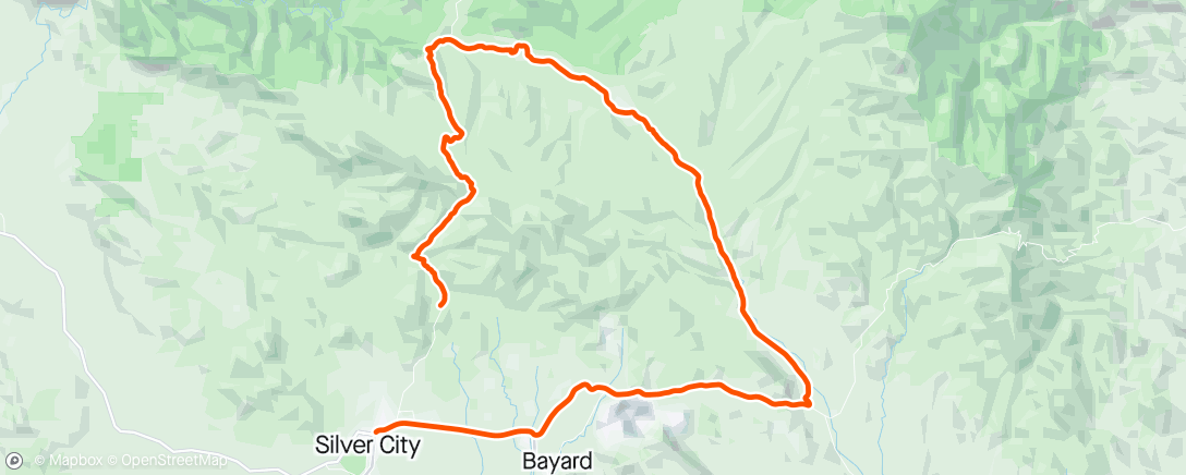 Map of the activity, Stage 5 Gila Mounster