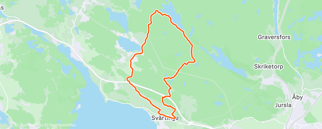 Map of the activity, Mestadels grus