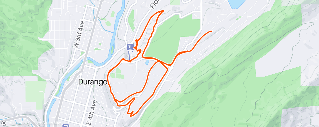 Mapa de la actividad, Bike-n-Beer Iron Horse MTB Off Course