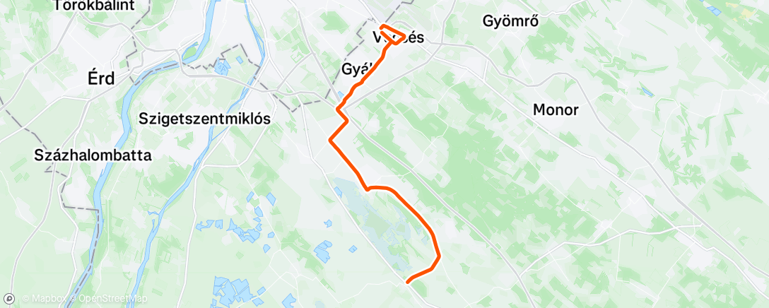 Map of the activity, Pre flight spin ✈️