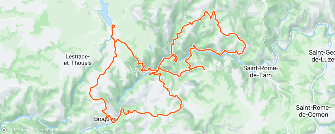 Carte de l'activité