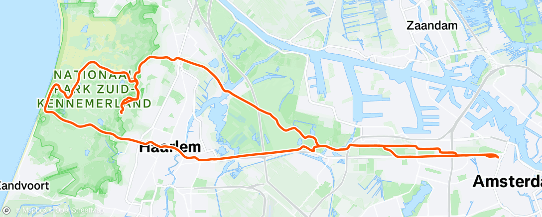 Map of the activity, Rondje met Flop