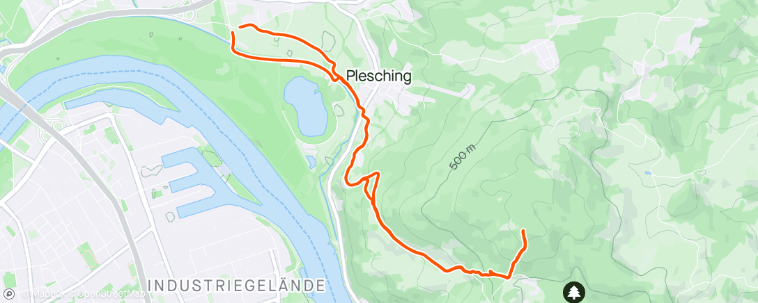 Map of the activity, Pfenningberg
