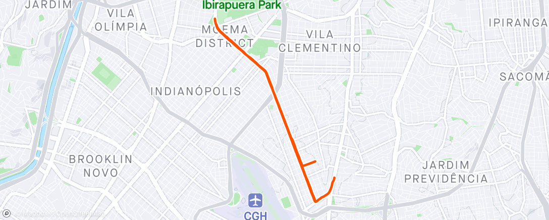 Map of the activity, 2x4000 Z3 🏃‍♂️