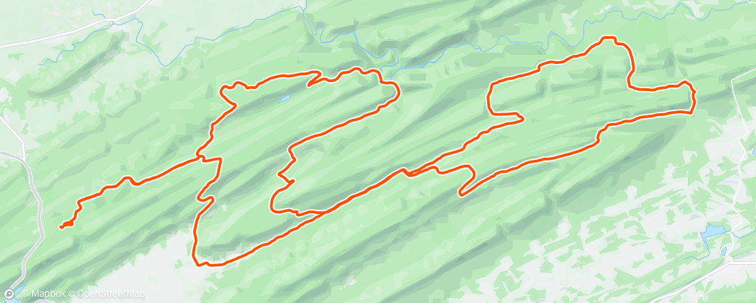 Map of the activity, Bald eagle 1st place 40+