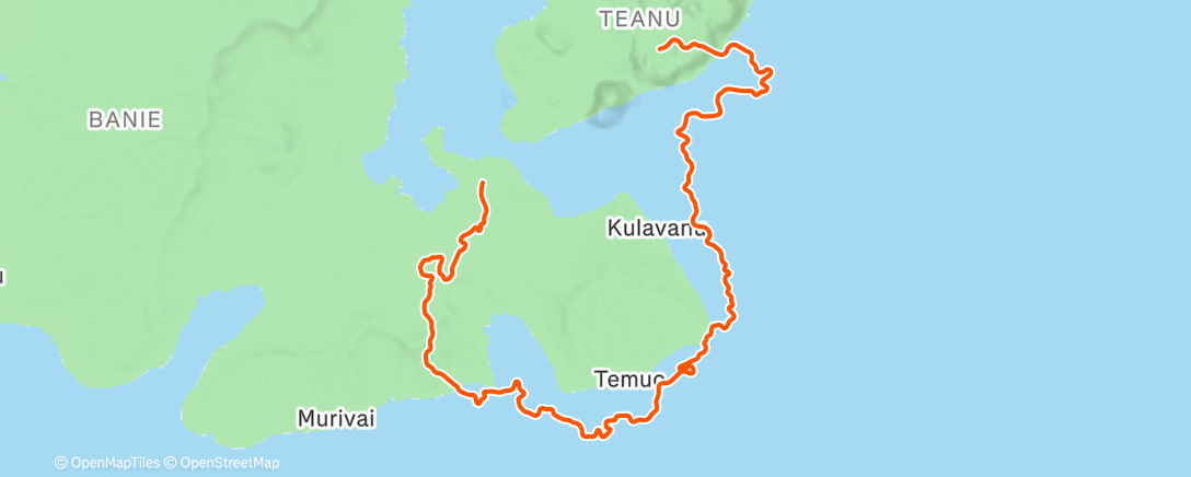Map of the activity, Vélo - Zwift 👍