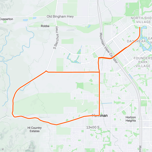 Daybreak Sprint - One Loop | 22.9 km Road Cycling Route on Strava