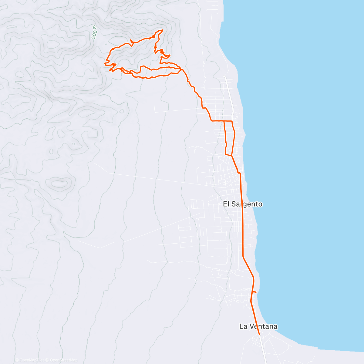Map of the activity, Morning E-Bike Ride
