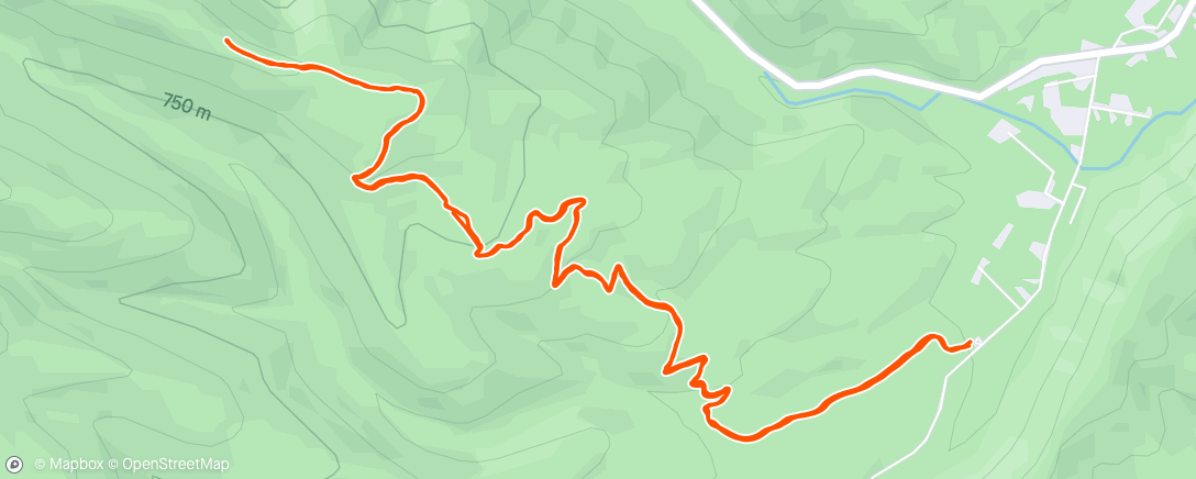 Mapa de la actividad (New year, new trail-Wolf Ridge)