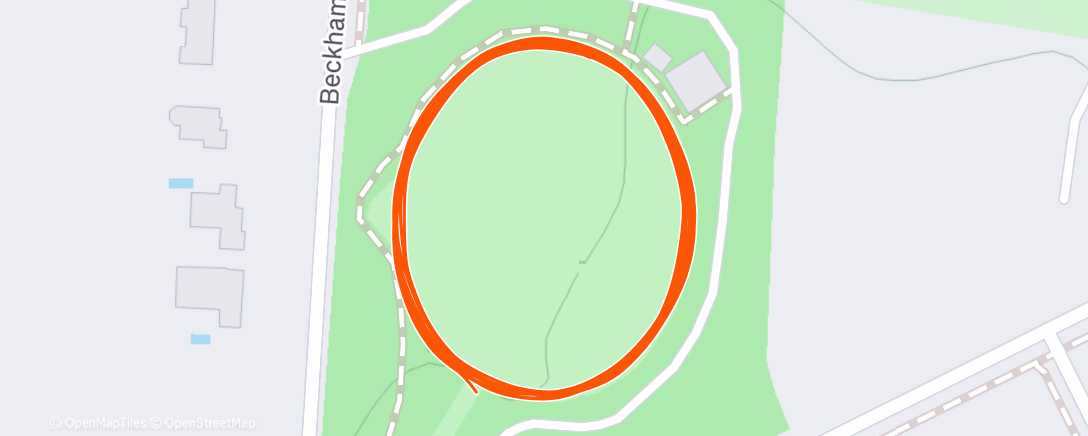 Карта физической активности (Morning Run)