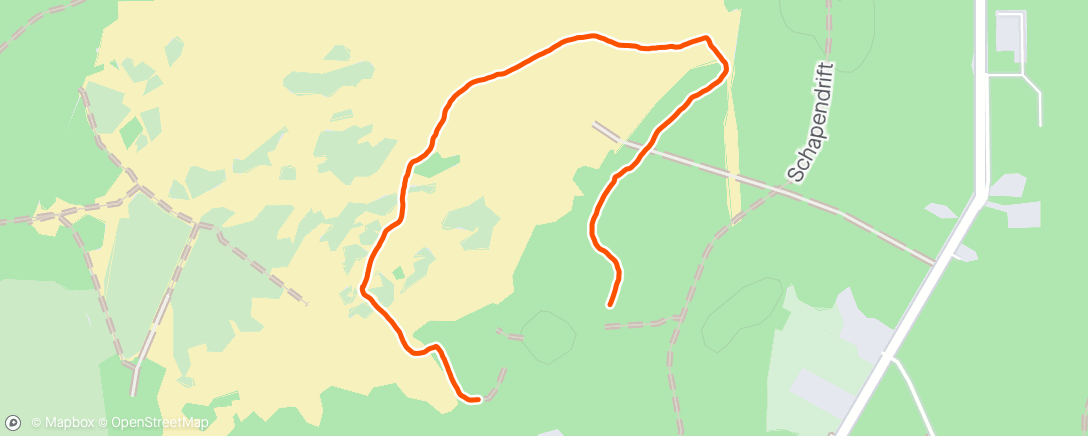 Mapa da atividade, Rondje Soesterduinen