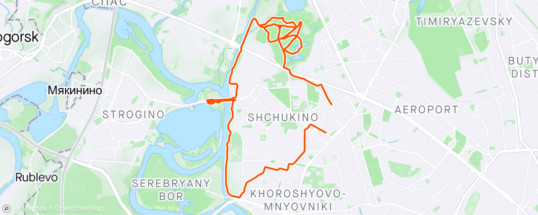 Map of the activity, Покра, Памп, двор_racing