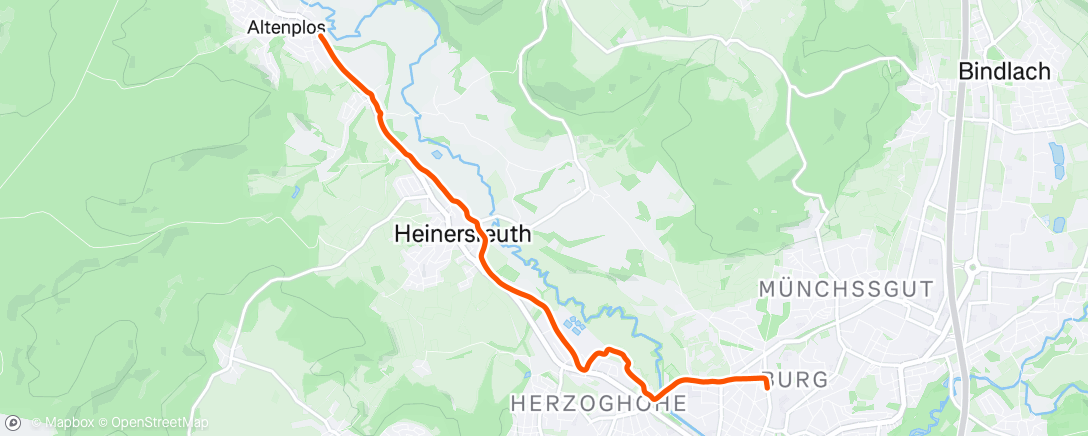 Map of the activity, Zum Zug