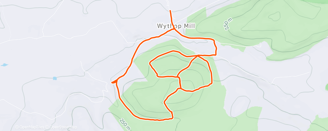 Map of the activity, Ling and the Hidden valley