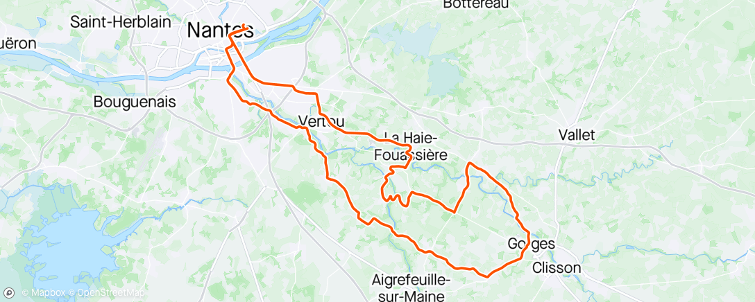 Map of the activity, Bonnes jambes