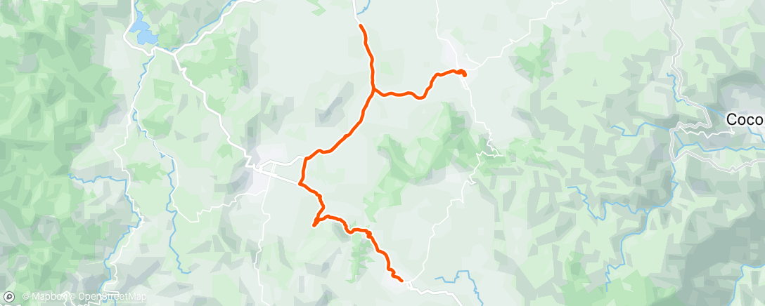 Mapa da atividade, 2026-01-05Ride