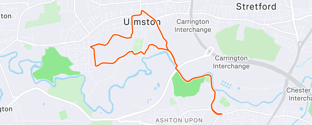 Map of the activity, Clear steps loop