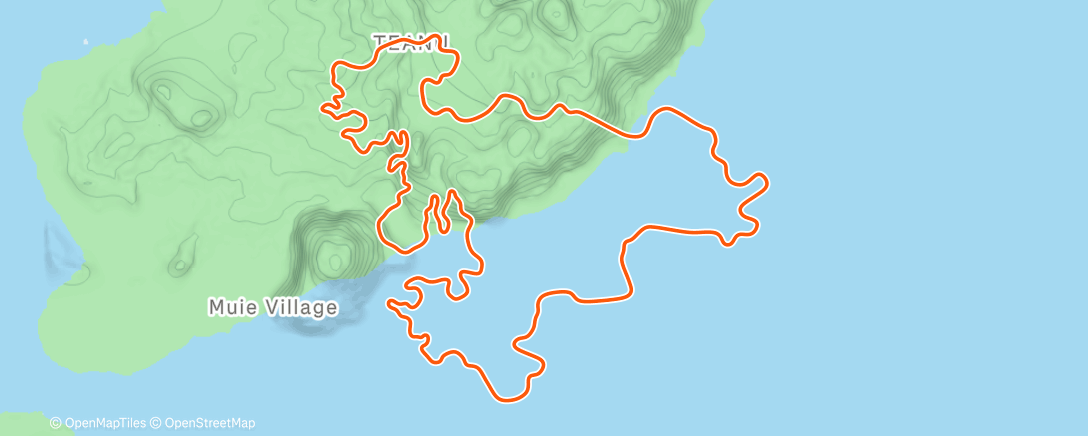 Map of the activity, Zwift - Sand And Sequoias in Watopia