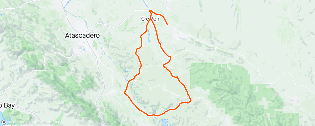 Map of the activity, Wildflower 35 plus a little on La Panza,  Rode  solo and left a little late so I said “good morning” to lots of people I passed. Rode with Bob from Santa Ynez and Richard from SFV a little ways up La Panza.