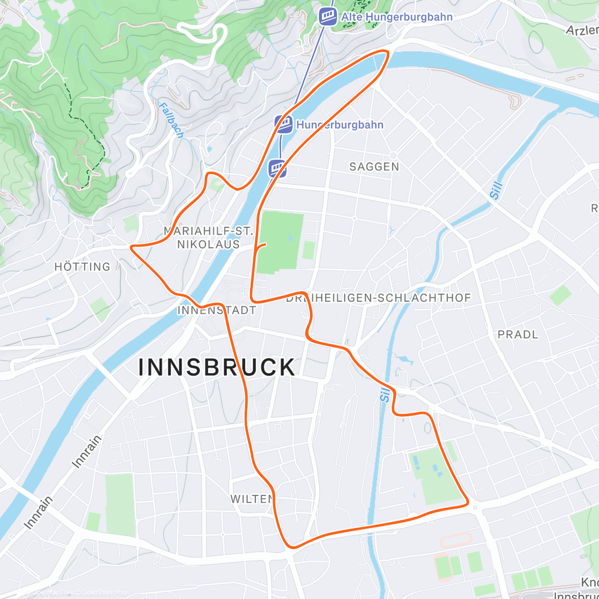 Карта физической активности (Zwift - Race: Team Evolve Xmas Championships on Innsbruckring in Innsbruck)
