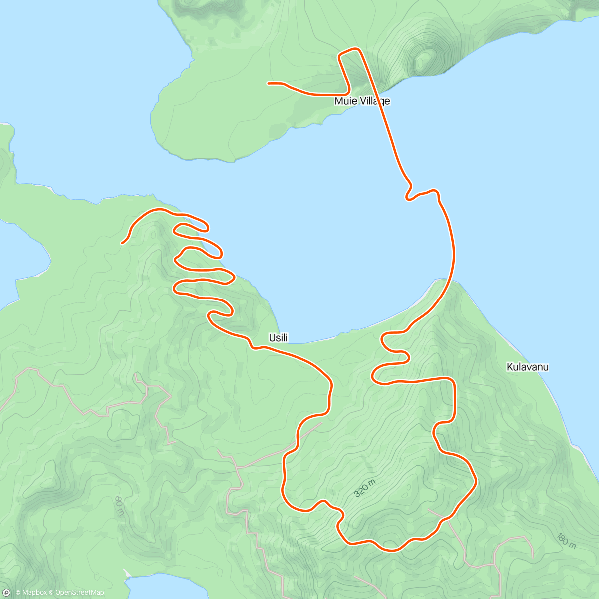Map of the activity, Zwift - Pre Run Spin in Watopia