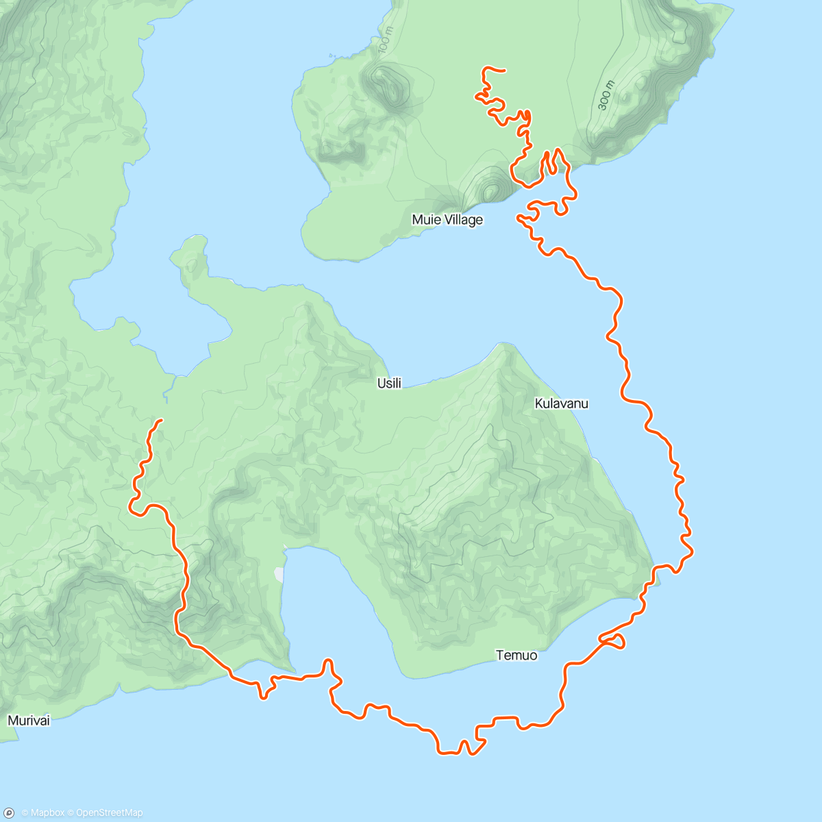 Map of the activity, Zwift - seuil #1 in Watopia
