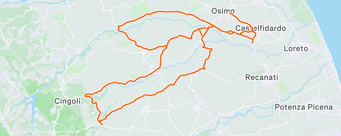 Map of the activity, Buona vigilia!