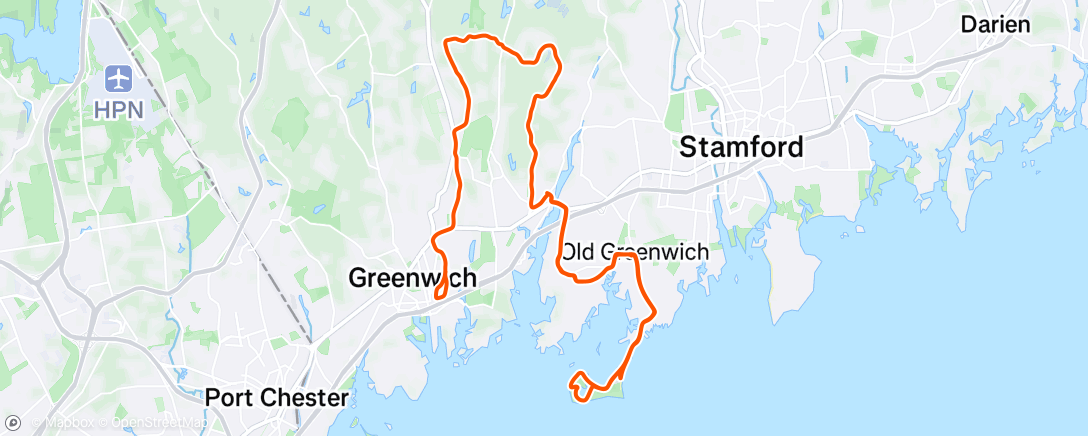Map of the activity, Morning Ride