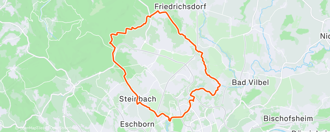 Map of the activity, Taunustaler Xmas Hm Battle