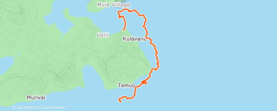 Map of the activity, Zwift - Sugar Cookie in Watopia