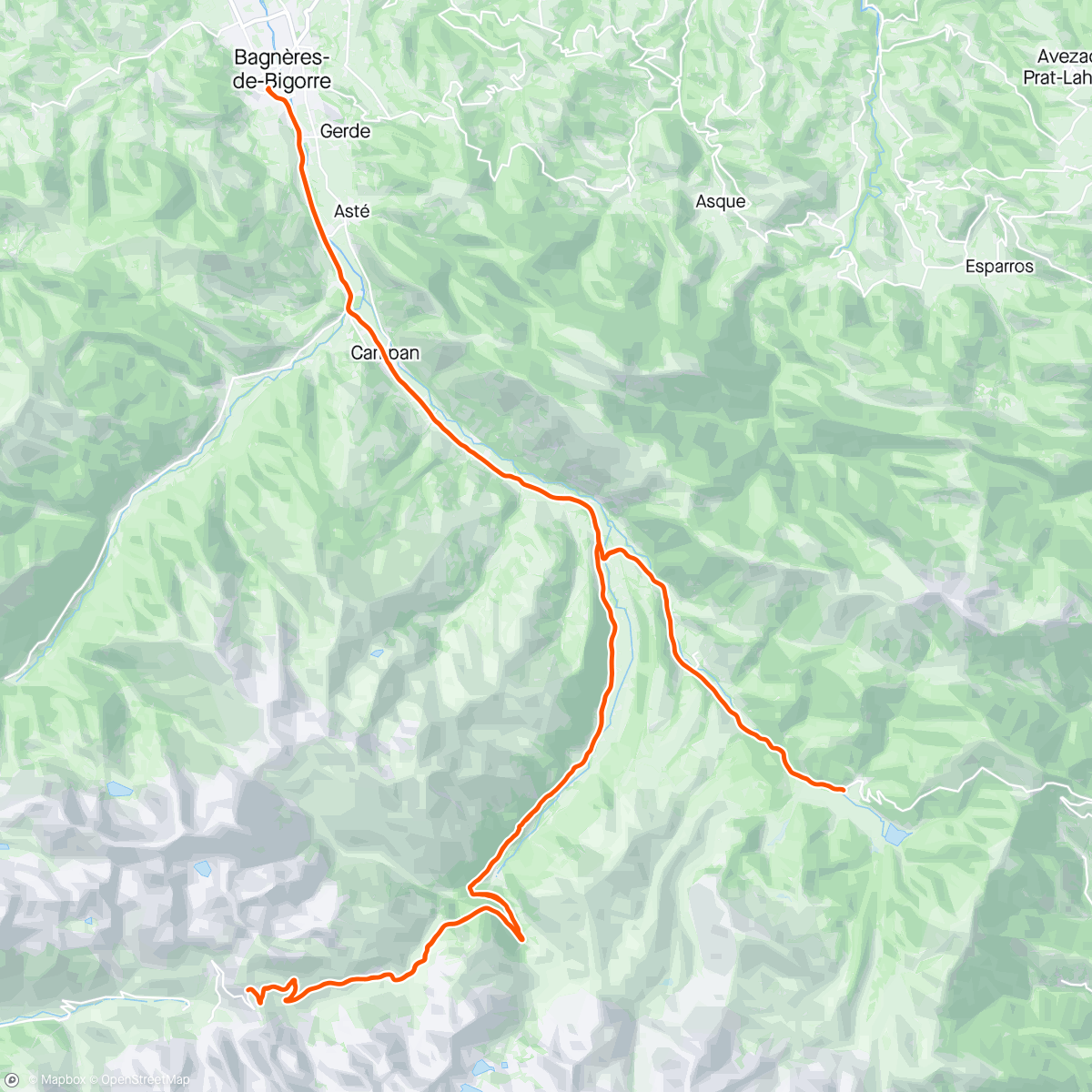 Map of the activity, Bravage d’interdit 🫣 -> Tourmalet fermé mais… 😍 + Payolle