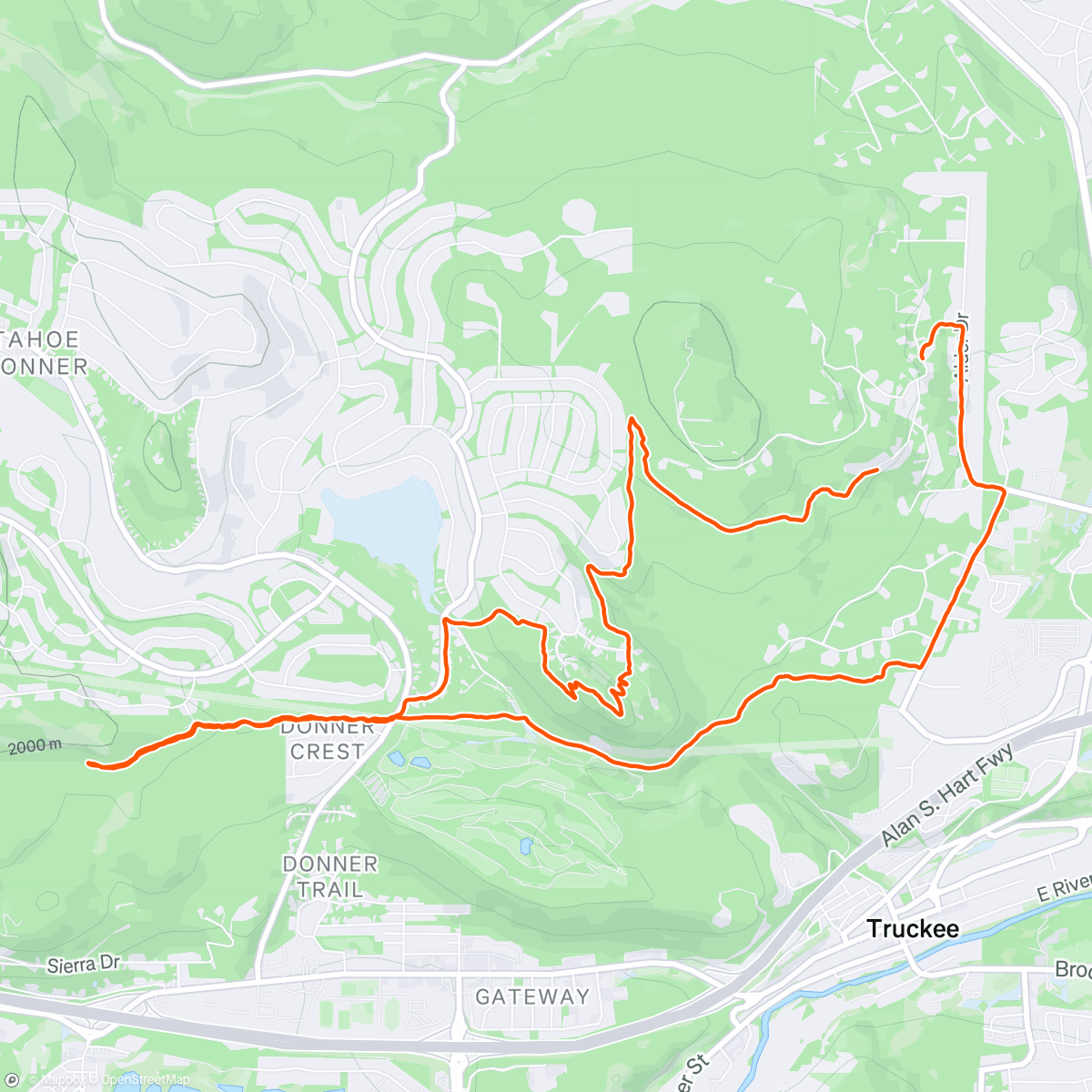 Map of the activity, Hello Lucky Star