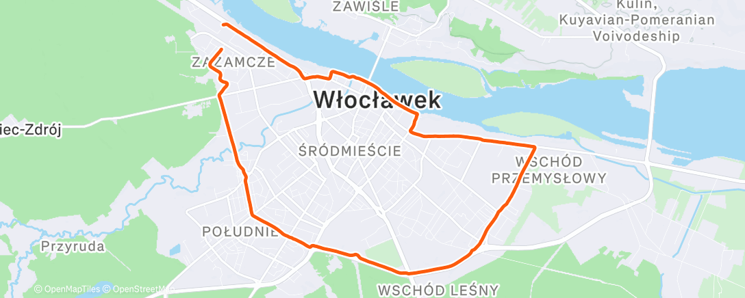 Map of the activity, 23 dni bez roweru 🤪 Zdrowych i wesołych świąt 🎄🎅