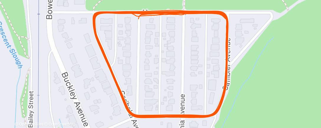 Map of the activity, Hamster Wheel