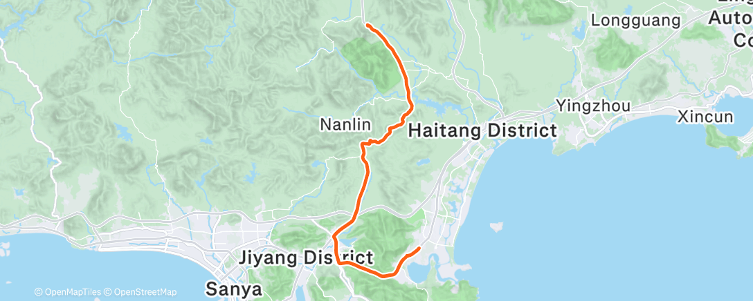 Map of the activity, 🇨🇳🌴 Crazy traffic 🤯