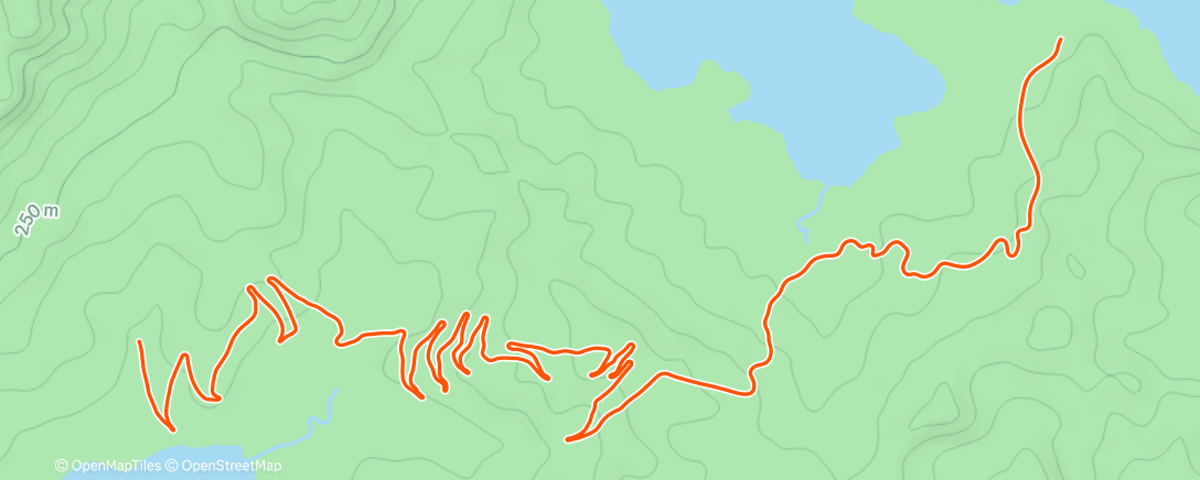 Map of the activity, Zwift - Road to Sky in Watopia